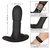 Черный массажер простаты с браслетом-пультом Eclipse Wristband Remote Beaded Probe - 12,75 см., цвет черный - California Exotic Novelties