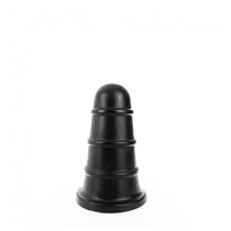 Анальная насадка-гигант Dinoo HUNG Deviant, цвет черный - O-Products