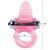 Эрекционное кольцо с вибростимулятором клитора в форме язычка, цвет розовый - Baile