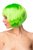 Салатовый парик "Морико", цвет салатовый - МиФ