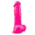 Фаллоимитатор Colours - Pleasures - Thick 5" Dildo, цвет розовый - NS Novelties