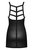 Эффектное платье Leatheria, цвет черный, L-XL - Obsessive