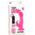 Вибромассажёр-насадка 10-Function Silicone Love Rider Jack Rabbit - 19 см, цвет розовый - California Exotic Novelties