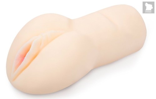 Телесная реалистичная вагина-мастурбатор из био-кожи, цвет телесный - Brazzers