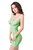 Эффектное платье-сетка Joli Siesta, цвет зеленый, L-XL - Erolanta