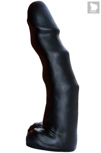 Чёрный фаллоимитатор-гигант TYRANT - 36 см., цвет черный - Lovetoy (А-Полимер)