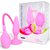 Анальная пробка с расширением Large Inflatable Plug большая, цвет розовый - Seven Creations