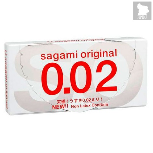 Ультратонкие презервативы Sagami Original - 2 шт. - Sagami