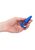Синяя анальная пробка для ношения Slim Butt Plug - 8,3 см., цвет синий - Shots Media