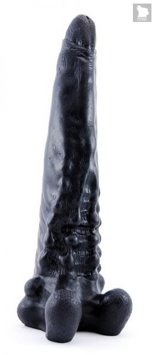 Чёрный фаллоимитатор-гигант Аватар - 31 см - Erasexa