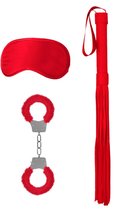 Красный набор для бондажа Introductory Bondage Kit №1, цвет красный - Shots Media
