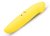 Желтый двусторонний мини-вибратор - 12,5 см., цвет желтый - Brazzers