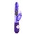 Фиолетовый вибратор с клиторальной стимуляцией Luxe Rabbit 2 - 26 см, цвет фиолетовый - Blush Novelties