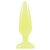 Анальная пробка Firefly Pleasure Plug - Small светящаяся в темноте малая, цвет желтый - NS Novelties