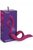 Фиолетовый вибратор-кролик We-Vibe Nova 2 - 20,5 см., цвет фиолетовый - We-Vibe
