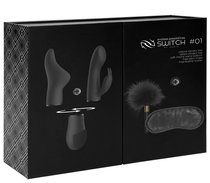 Черный эротический набор Pleasure Kit №1, цвет черный - Shots Media