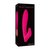 Розовый вибратор с клиторальным отростком Bliss Vibrator - 17,8 см., цвет розовый - Adam & eve