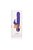 Фиолетовый вибратор с поступательным движением Jack Rabbit Signature Silicone Thrusting Rabbit - 20 см, цвет фиолетовый - California Exotic Novelties