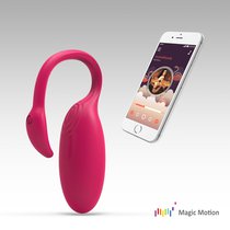 Розовый вагинальный стимулятор Flamingo - Magic Motion
