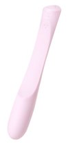 Нежно-розовый гибкий водонепроницаемый вибратор Sirens Venus - 22 см., цвет розовый - Sirens