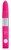 Ярко-розовый вибростимулятор Get Lucky USB Vibrator - 12 см., цвет розовый - So divine
