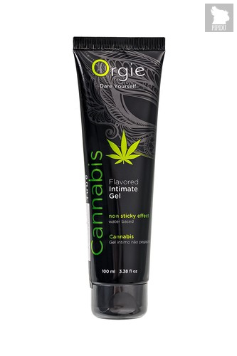 Интимный гель на водной основе Orgie Lube Tube Cannabis - 100 мл. - Orgie