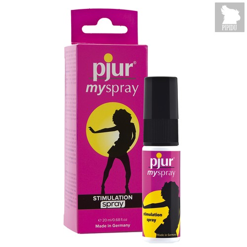 Возбуждающий женский спрей pjur MYSPRAY - 20 мл, цвет розовый - Pjur