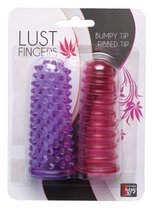 Набор из 2 насадок на пальцы, цвет фиолетовый - Dream toys
