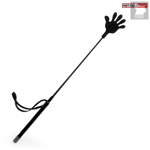 Черный стек с наконечником-ладошкой - 55 см., цвет черный - Bior toys