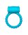Голубое эрекционное кольцо Rings Drums, цвет синий - Lola Toys