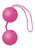Розовые вагинальные шарики Joyballs Pink, цвет розовый - Joy Division