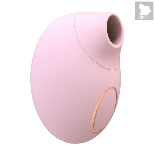 Розовый клиторальный вакуум-волновой массажер Irresistible Seductive, цвет розовый - Shots Media