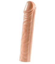 Удлиняющая насадка Extension sleeve - 17 см, цвет телесный - Sitabella