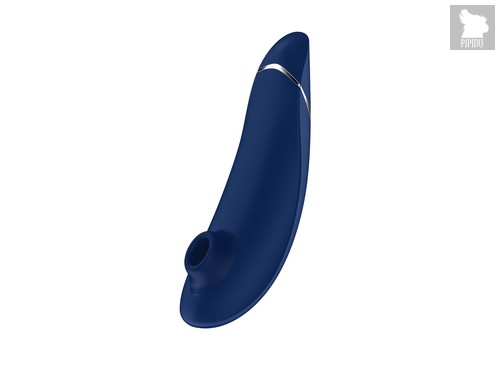Бесконтактный клиторальный стимулятор Womanizer Premium синий, цвет синий - Epi24