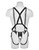 Фаллопротез King Cock 12" Hollow Strap-On Suspender System, цвет телесный - Pipedream