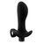 Черный анальный вибратор Silicone Vibrating Prostate Massager 01 - 10,8 см., цвет черный - Blush Novelties