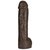 Насадка-гигант для трусиков Vac-U-Lock - Realistic Hung, 30 см, цвет черный - Doc Johnson