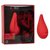 Красный клиторальный вибромассажер Red Hot Flicker, цвет красный - California Exotic Novelties