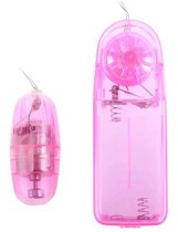 Розовое виброяйцо Spy Egg с пультом, цвет розовый - Eroticon