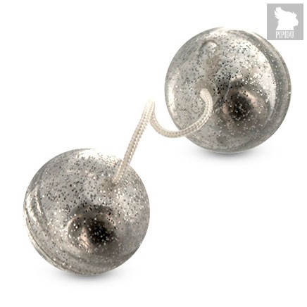 Вагинальные шарики Bestseller - Silver Magic Balls, цвет серебряный - Toyz4lovers