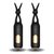 Черные вибростимуляторы для массажа сосков Vibrating Nipple Stimulators, цвет черный - Fredericks of hollywood