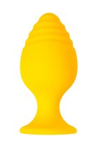 Желтая анальная втулка Riffle - 6 см., цвет желтый - Toyfa