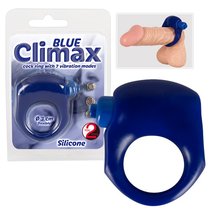 Виброкольцо для пениса Blue Climax - ORION
