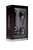 Черный расширяющийся анальный виброплаг - 15,5 см., цвет черный - Shots Media