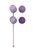 Набор Сменных Вагинальных Шариков Love Story Valkyrie Purple 3013-03lola - Lola Toys