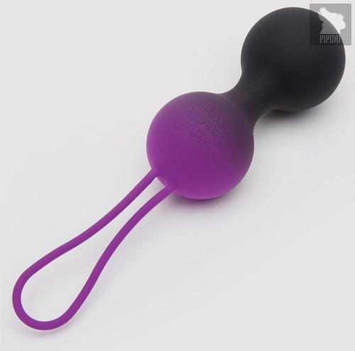Черные, меняющие цвет вагинальные шарики Inner Goddess Colour-Changing Jiggle Balls 90g, цвет черный - Lovehoney
