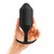 Черная анальная пробка для ношения B-vibe Snug Plug 6 - 17 см., цвет черный - B-vibe