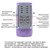Hi-tech вибратор-ротатор с функцией поступательных движений Deluxe Dream Lover, цвет фиолетовый - Baile