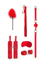 Красный игровой набор Beginners Bondage Kit, цвет красный - Shots Media