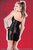Платье Laurel с лаковыми вставками, цвет красный/черный, L - Coquette Internatonal